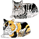 Cat Vases Cat Planters