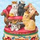 Collectibles, Cat Clocks,Music Boxes
